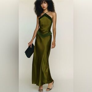 nasha satin dress Reformation | Dresses | Reformation Nasha Satin Maxi Dress Cherry